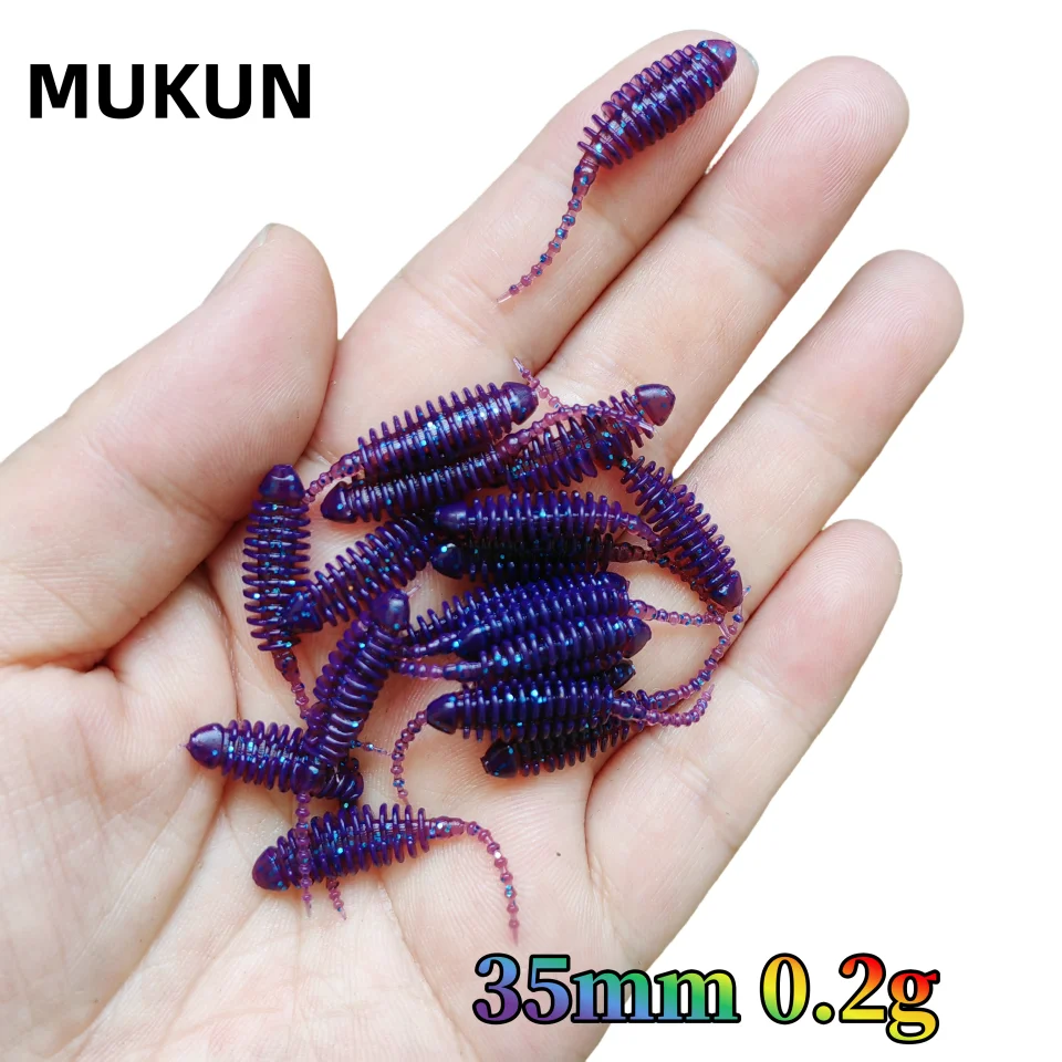 Señuelos nadador suave MUKUN AJING Rockfish – para pesca ligera - imagen 5