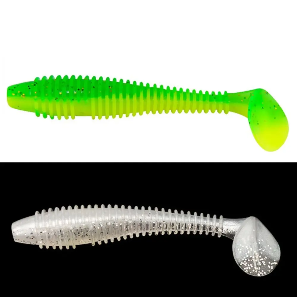 50 Uds. Señuelos de pesca con cebo de silicona, cebos blandos Crankbait Wobblers, cebos de pesca falsos, todo para herramientas de pesca - imagen 4