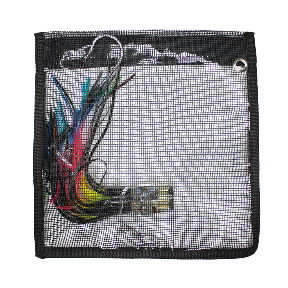 1 cebo biomimético de resina con cabeza de pulpo, cebo de falda de calamar de doble capa, para varias grandes juegos de pesca, 23,11 cm, 4 oz. - imagen 2