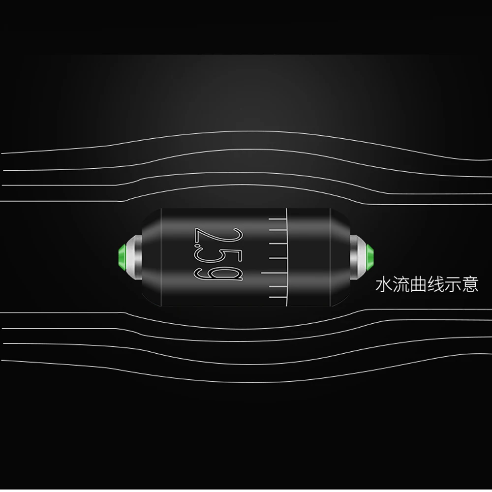 Báscula de plomo para pesca, peso ajustable, contrapeso rápido, colgante, equipo de pesca, 20 unids/lote por paquete - imagen 3