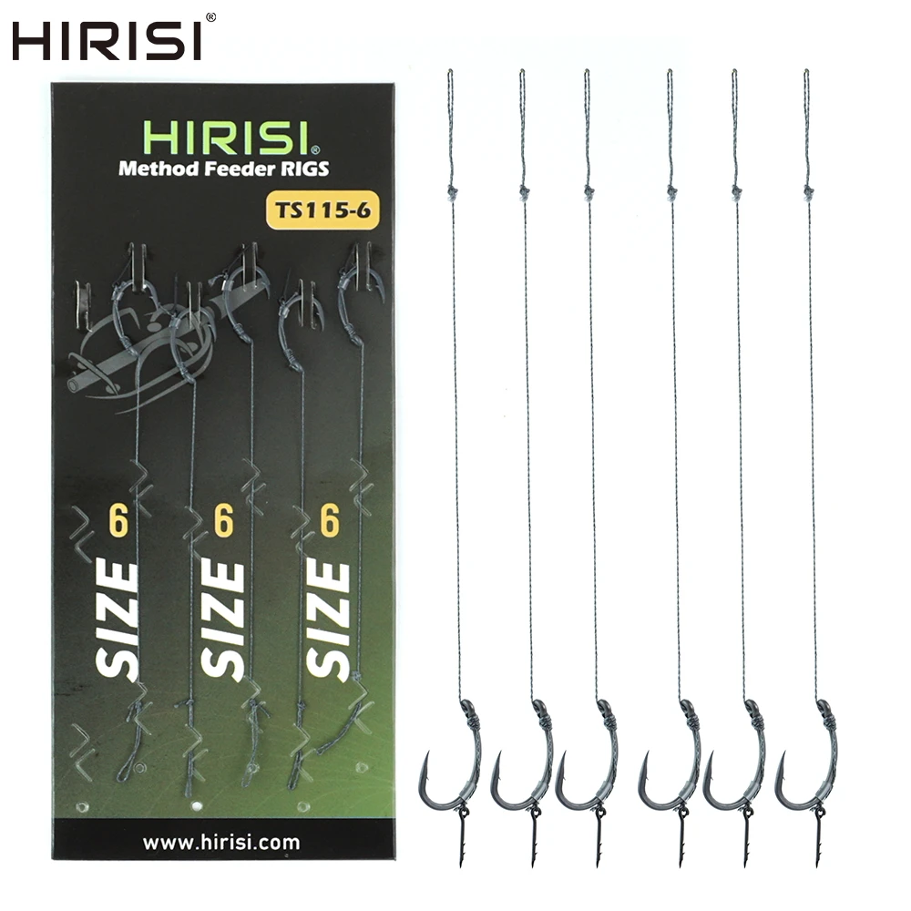 Hirisi TS115 Ganchos de carpa listos para usar – Enlace alimentador - imagen 3