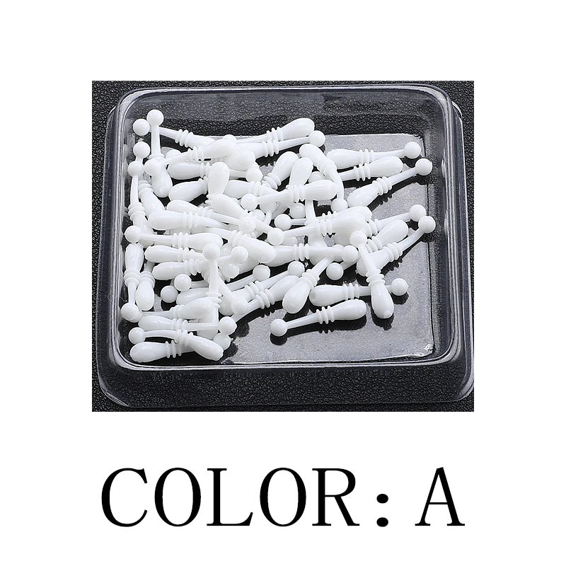 Cebo suave supercontinente, nuevo cebo blanco, 2cm/50 Uds., Señuelos de pesca que se hunden, cebo tremor, señuelo de pesca suave, señuelo de gusanos de pescado - imagen 5