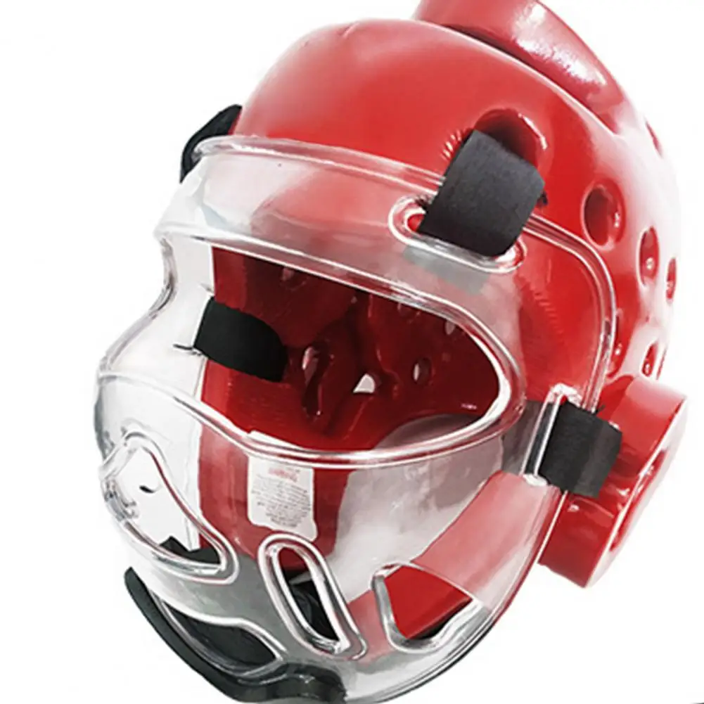 Máscara de Taekwondo, casco Protector para adultos y niños, casco rápido Airsoft, cubierta para la cabeza, protector facial para patinar, esquís, artes marciales, protector facial de Karate - imagen 3