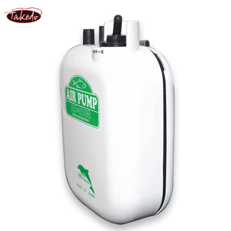 TAKEDO AP-1102 pesca al aire libre portátil batería de gran potencia bomba de aire de pesca bomba de oxígeno bomba de aire de acuario - imagen 5