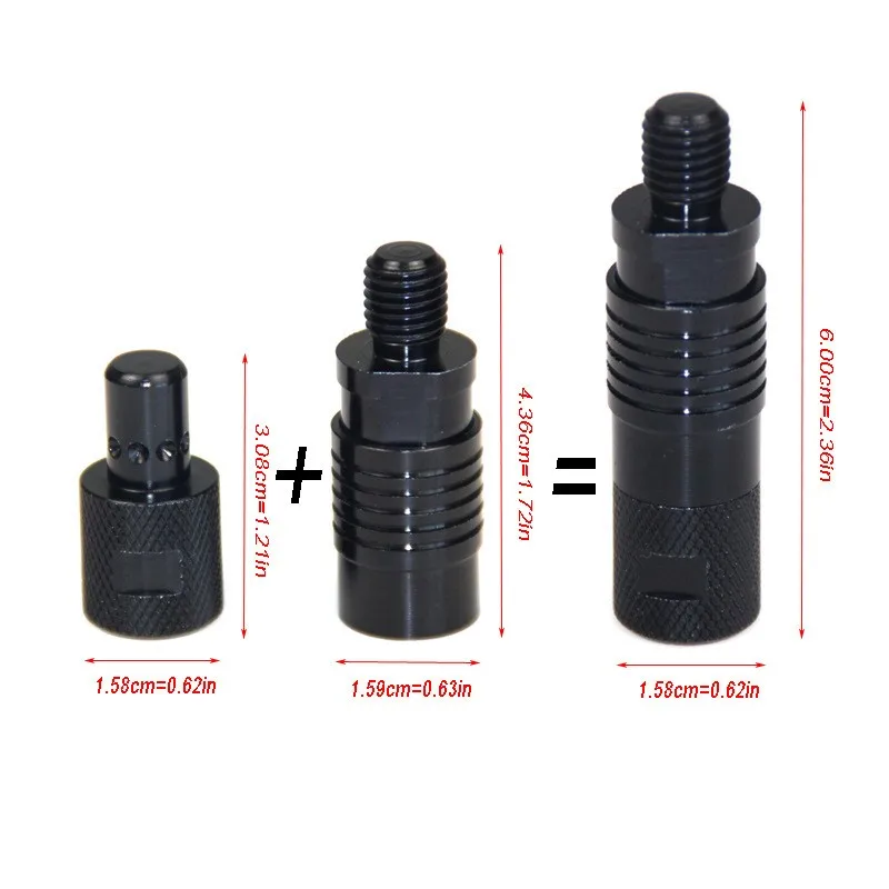 JSFUN Adaptador Alarma Picada Carpa - Conector Rápido M3/8 - imagen 2
