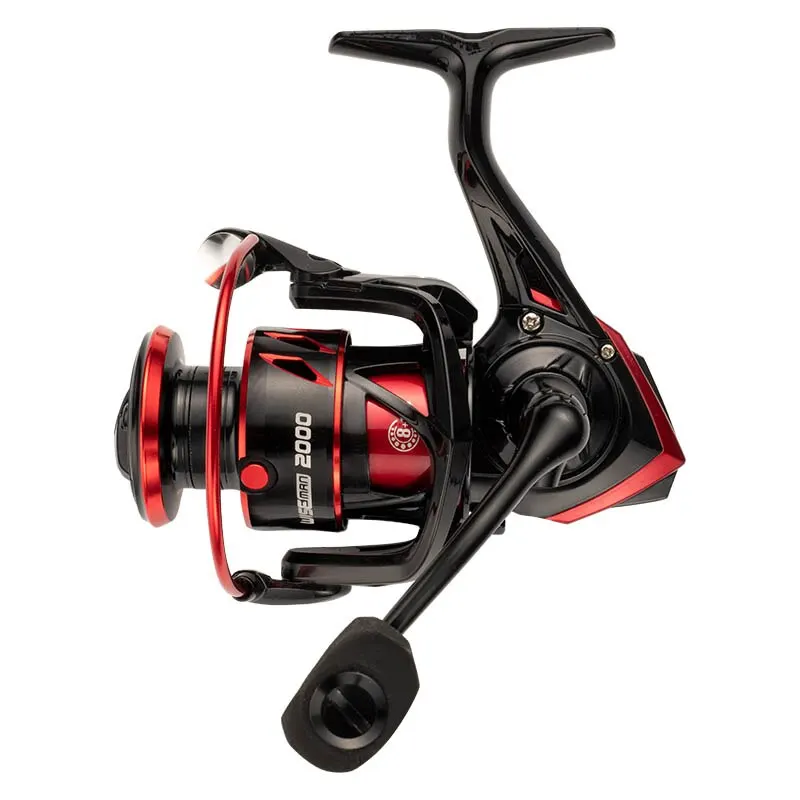 Carrete giratorio 5,2: 1 arrastre máximo 15kg carrete de Metal carrete de pesca para lubina aparejos de pesca bobina de pesca de alta calidad - imagen 4