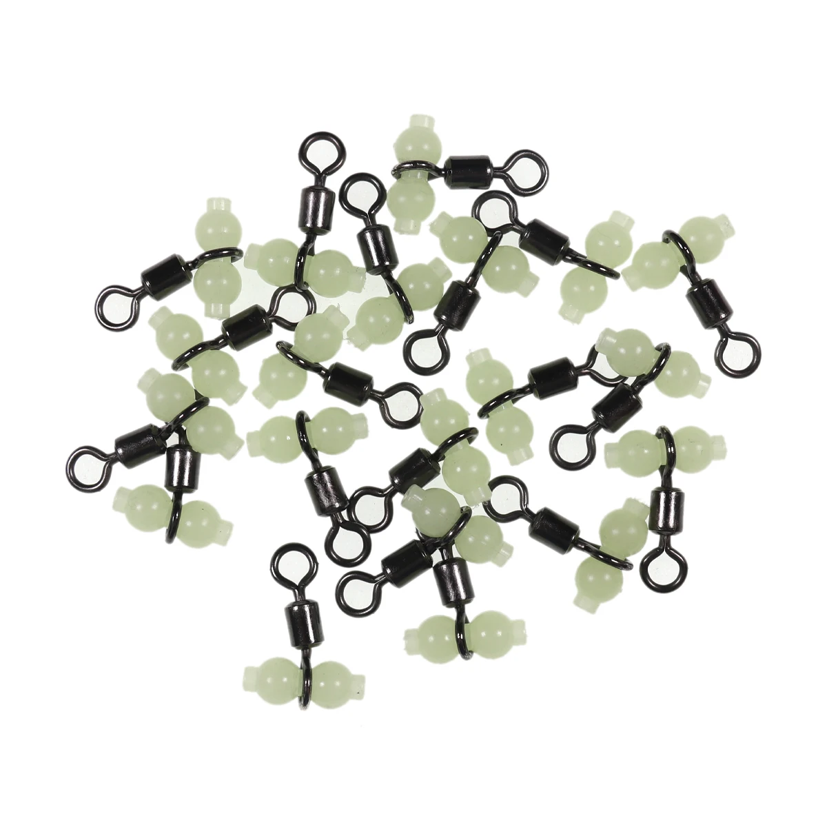 Esmerillon 3 vías con cuentas luminosas – Conector swivel para anzuelo - imagen 3