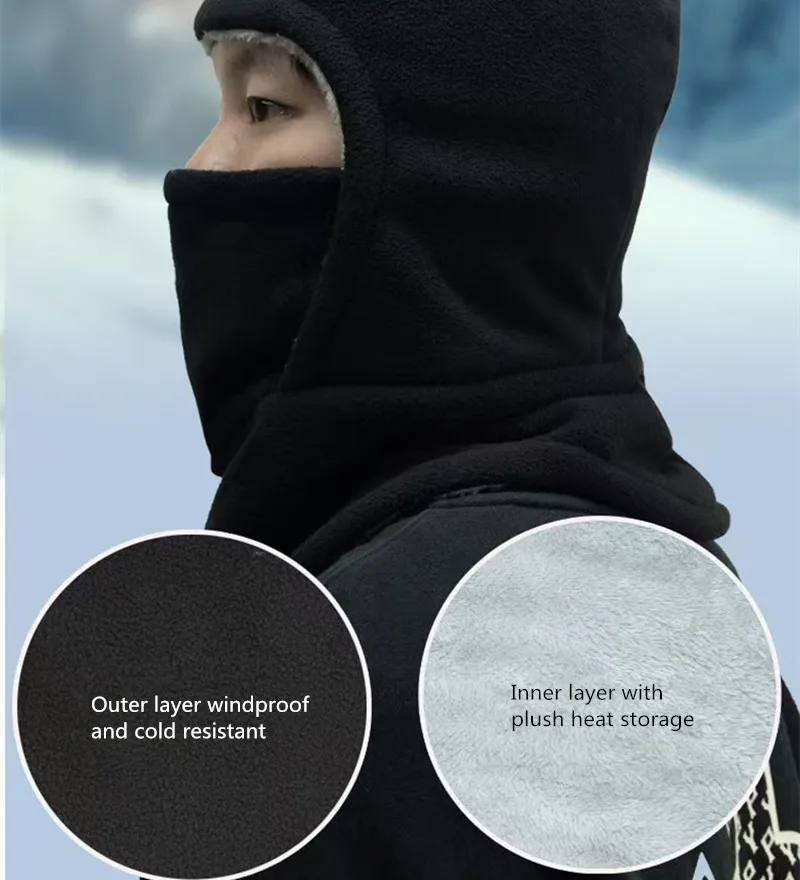 Gorro térmico de pesca con protección antiviento – Cálido y transpirable para pescador - imagen 4