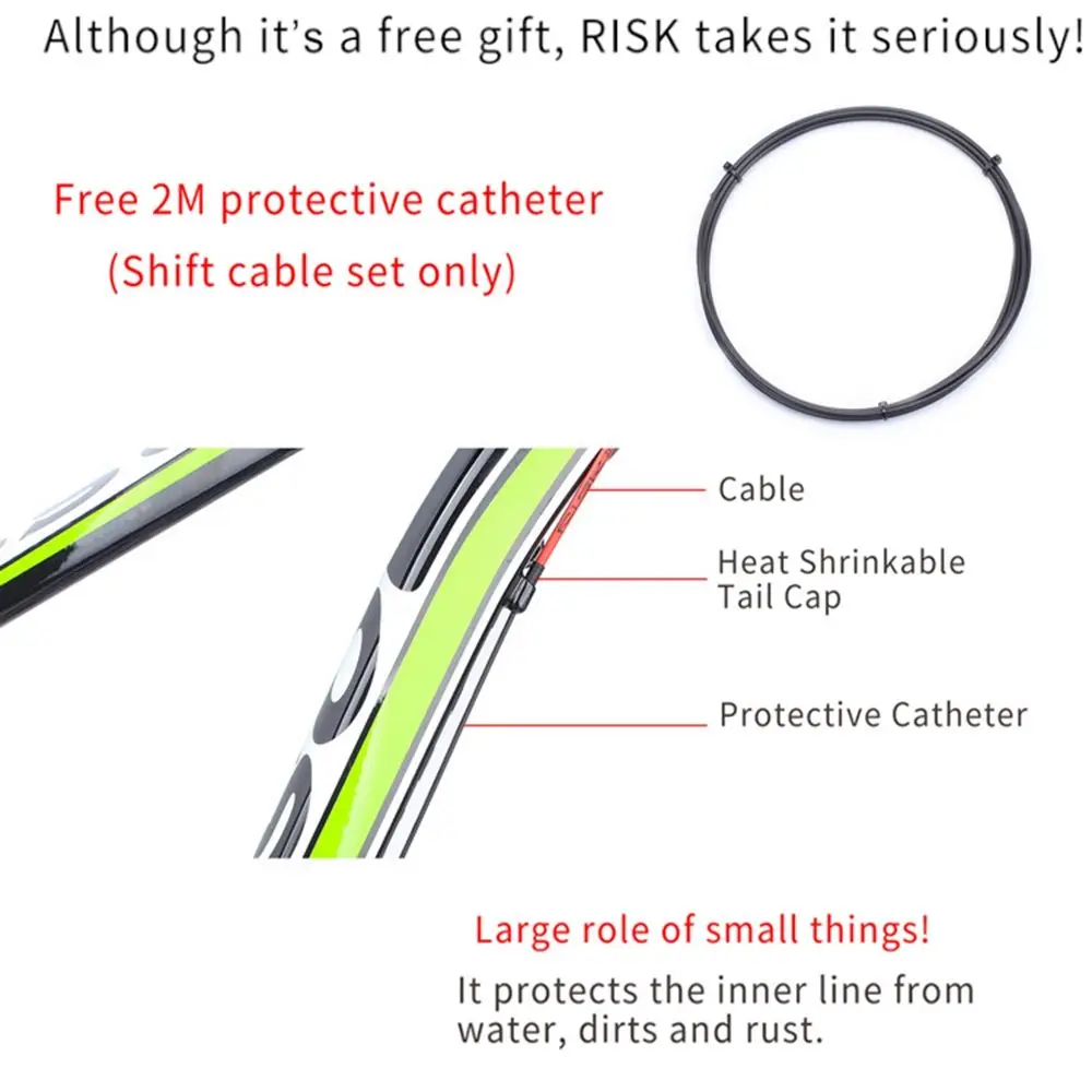 Cable de freno bicicleta para desviador y cambio de carretera - imagen 4