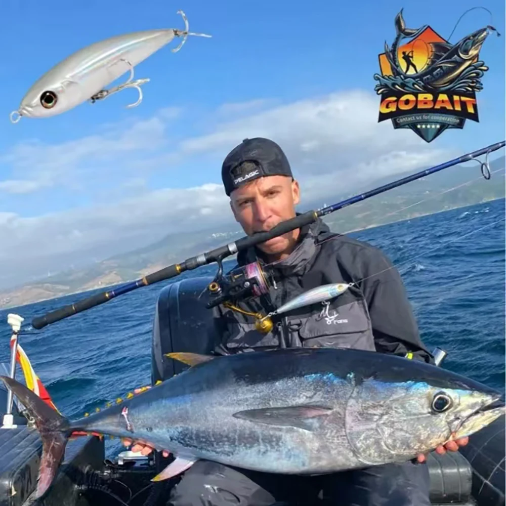 GOBAIT Señuelo lápiz de hundimiento – Jerkbait grande para atún - imagen 2