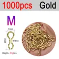 M 1000PCS Gold