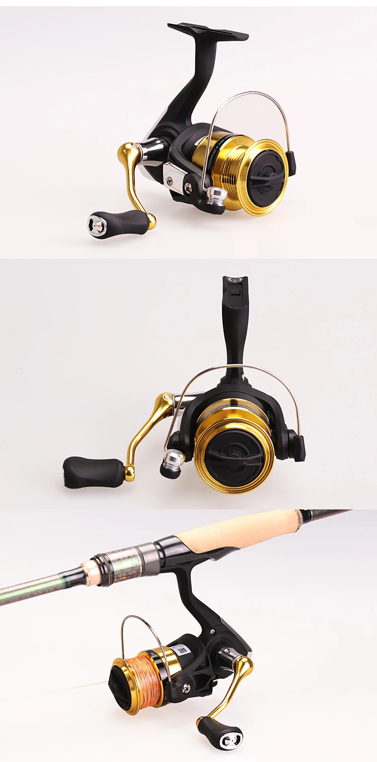 Experimente la emoción de la pesca con este carrete de alto rendimiento