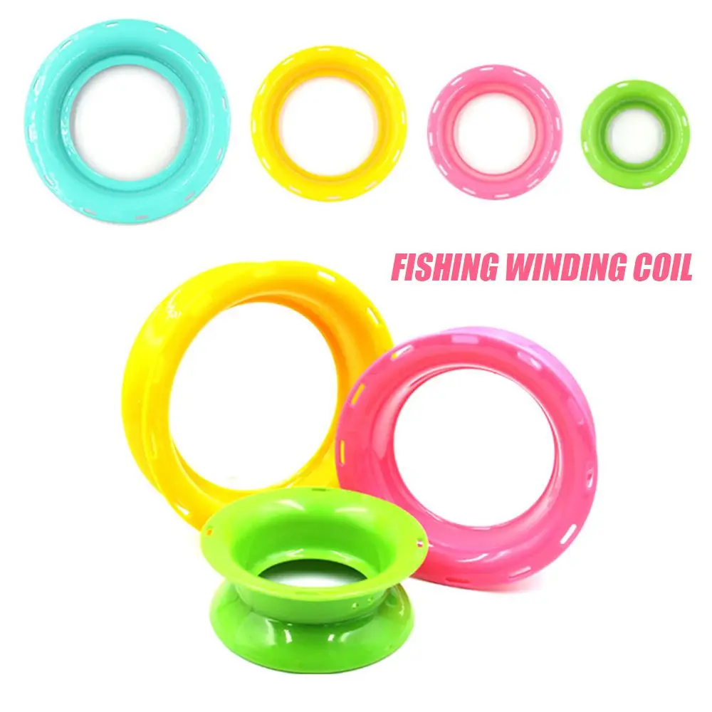 Nuevo cable de mano, placa de alambre grande portátil, bobina de bobinado de pesca, tablero de línea de bobinado, rueda de mango - imagen 2