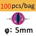 Pink 5mm 100pcs