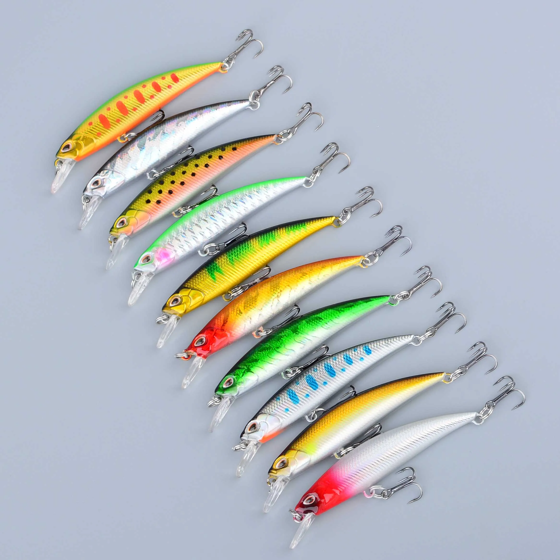 Señuelo Minnow Jerkbait para lucio, perca y lubina en arrastre - imagen 3