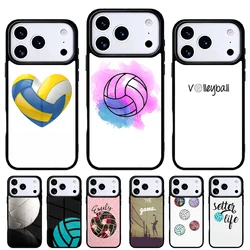 Funda Trasera Deportiva de Voleibol para iPhone – Compatible 15 14 13 Pro Max