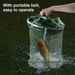 Goture Red de Pesca Plegable con Estaca – Portátil para peces vivos