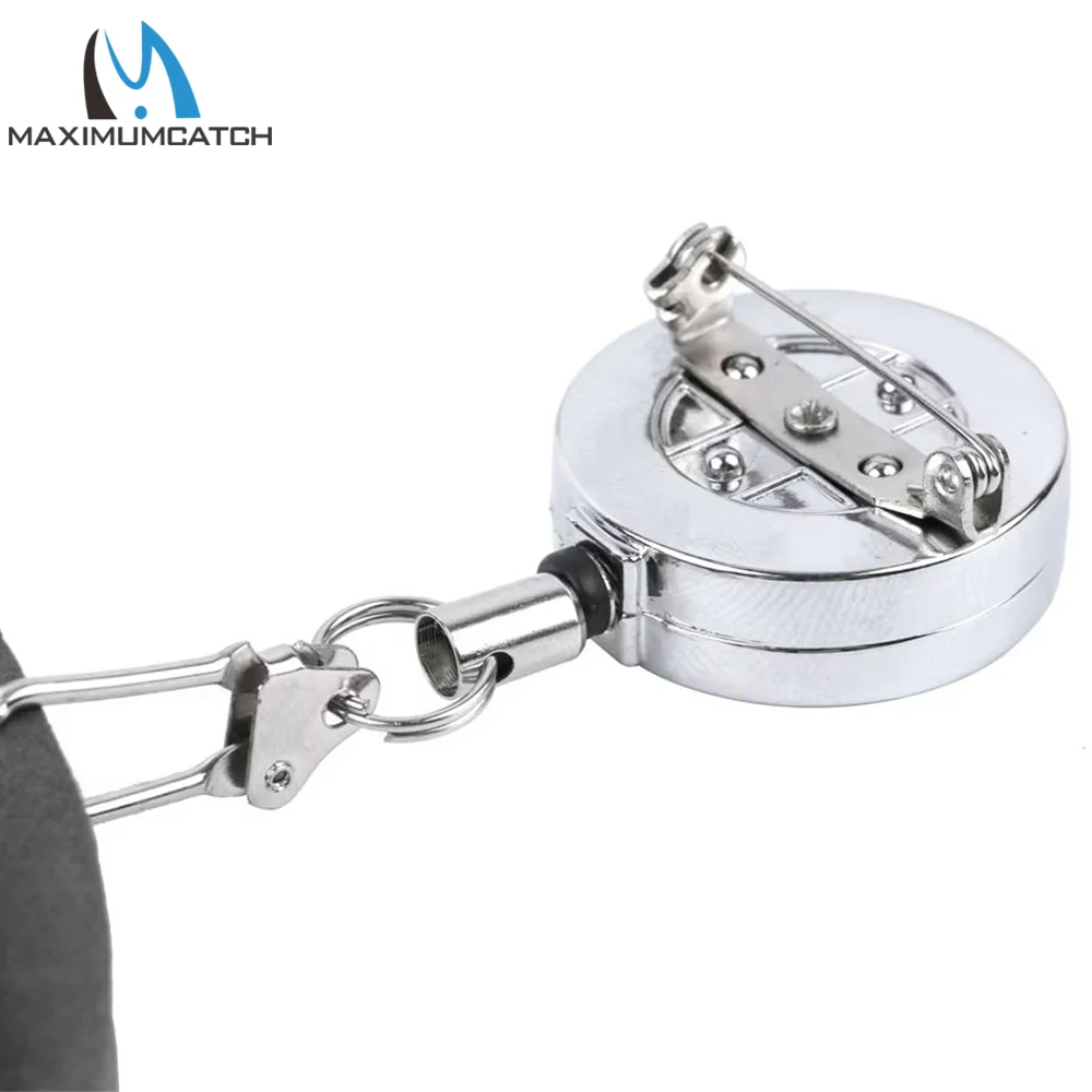Maximumcatch Fishing Zinger – Clip retráctil para pesca con mosca - imagen 2