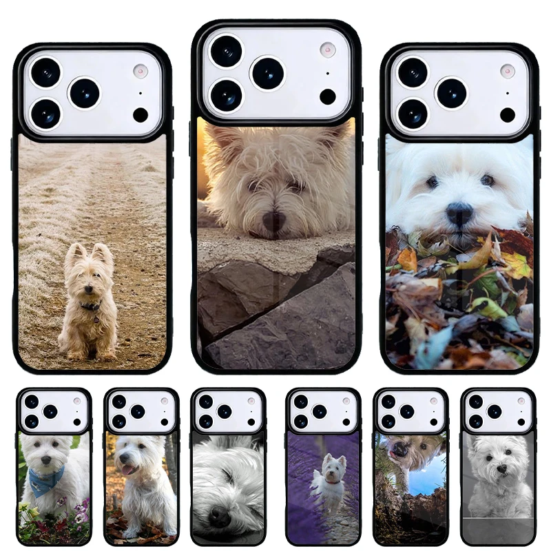 Funda para iPhone West Highland Terrier Westie – Carcasa decorativa
