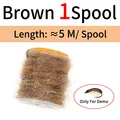 1 spool  Brown