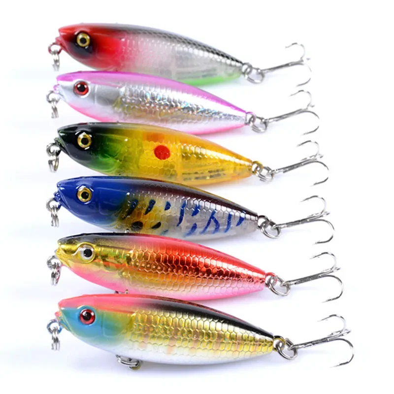 Señuelo de pesca lápiz StickBait señuelo 59mm 6,9g Wobblers flotantes Topwater Crankbait señuelos artificiales cebo duro de fundición larga