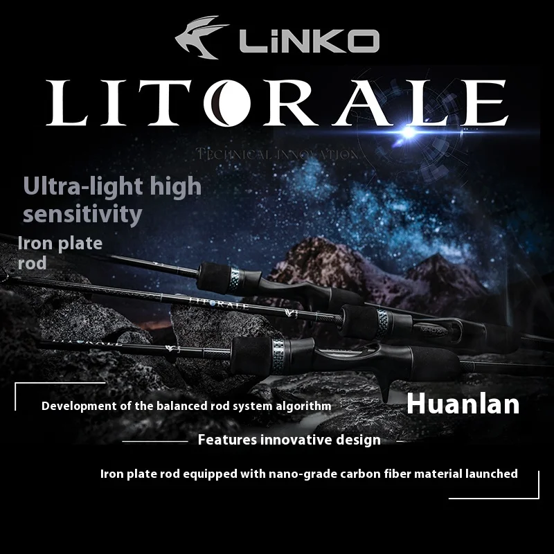 Caña spinning LINKO Huanlan – Ultraligera con anillos SIC y alta sensibilidad - imagen 2