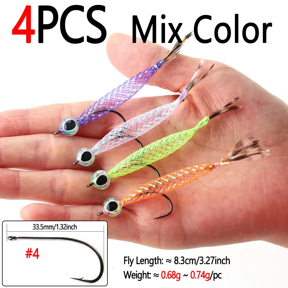 4pcs Mix Color