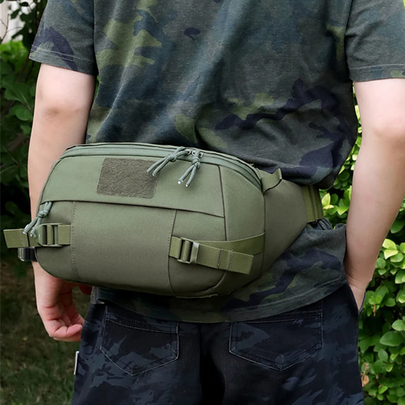 Tactische Vissen Heuptas Wandelen Trekking Klimmen Kamperen Sport Crossbody Tassen Molle Lure Outdoor Reizen Woon-werkverkeer Heuptasje - imagen 3