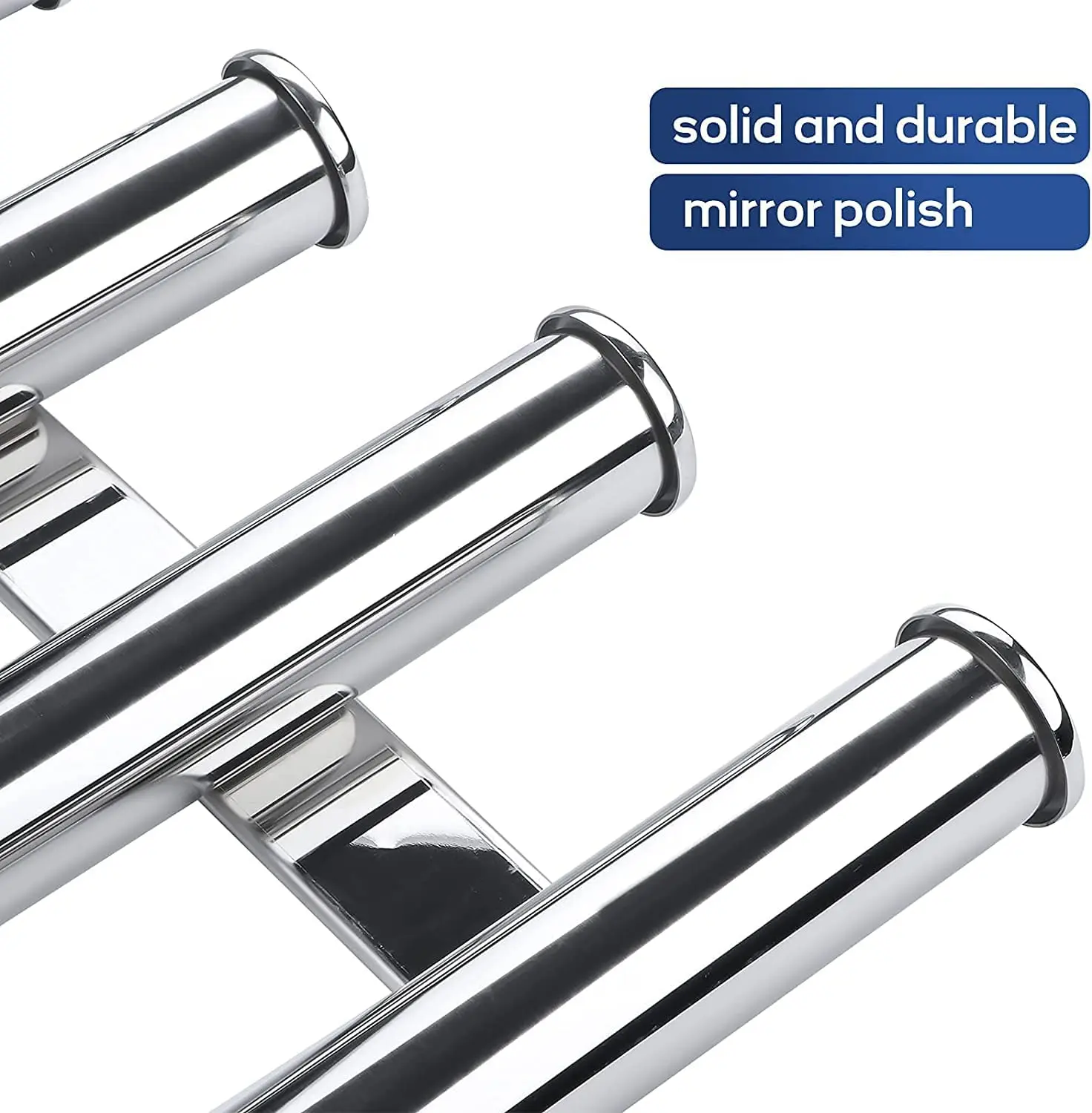 Soporte de caña de pescar marina, 4 tubos, yate, barco, estante de acero inoxidable, soporte de vaina de pesca, accesorios - imagen 5