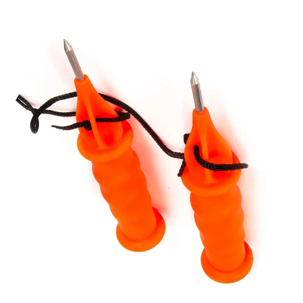 Pick de seguridad portátil para pesca en hielo, agarre automático, picos de mano para salvar vidas, aparejos de pesca, herramientas de supervivencia de emergencia al aire libre - imagen 4