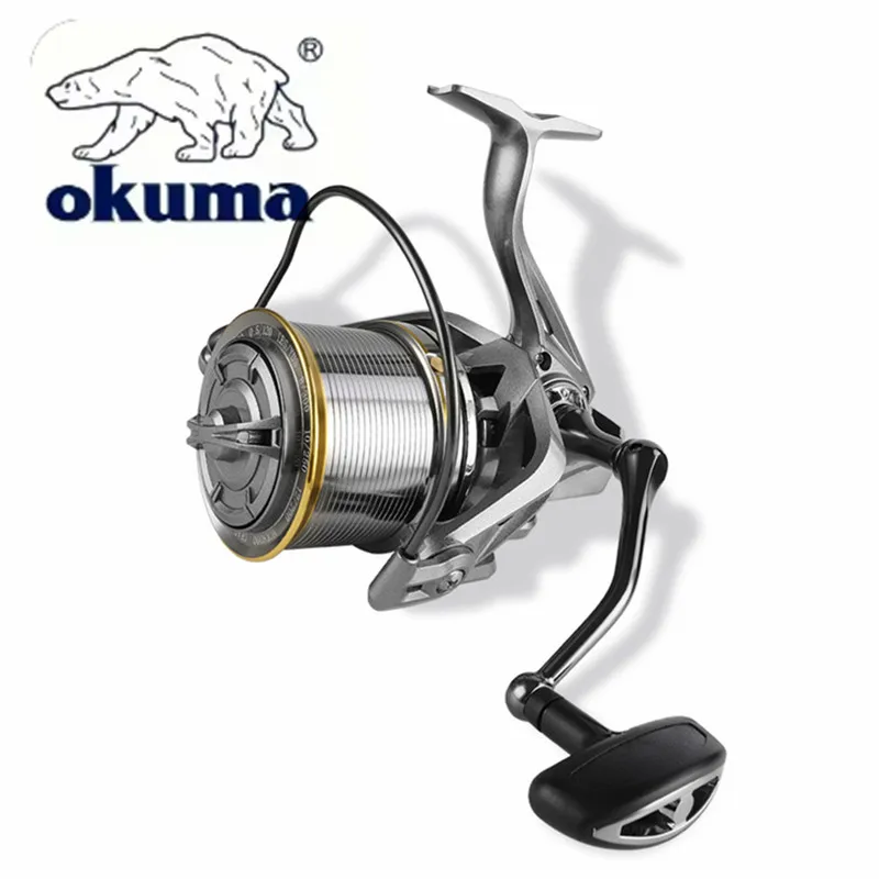 Okuma Carrete Spinning 14000 – 20KG arrastre para mar y río - imagen 4