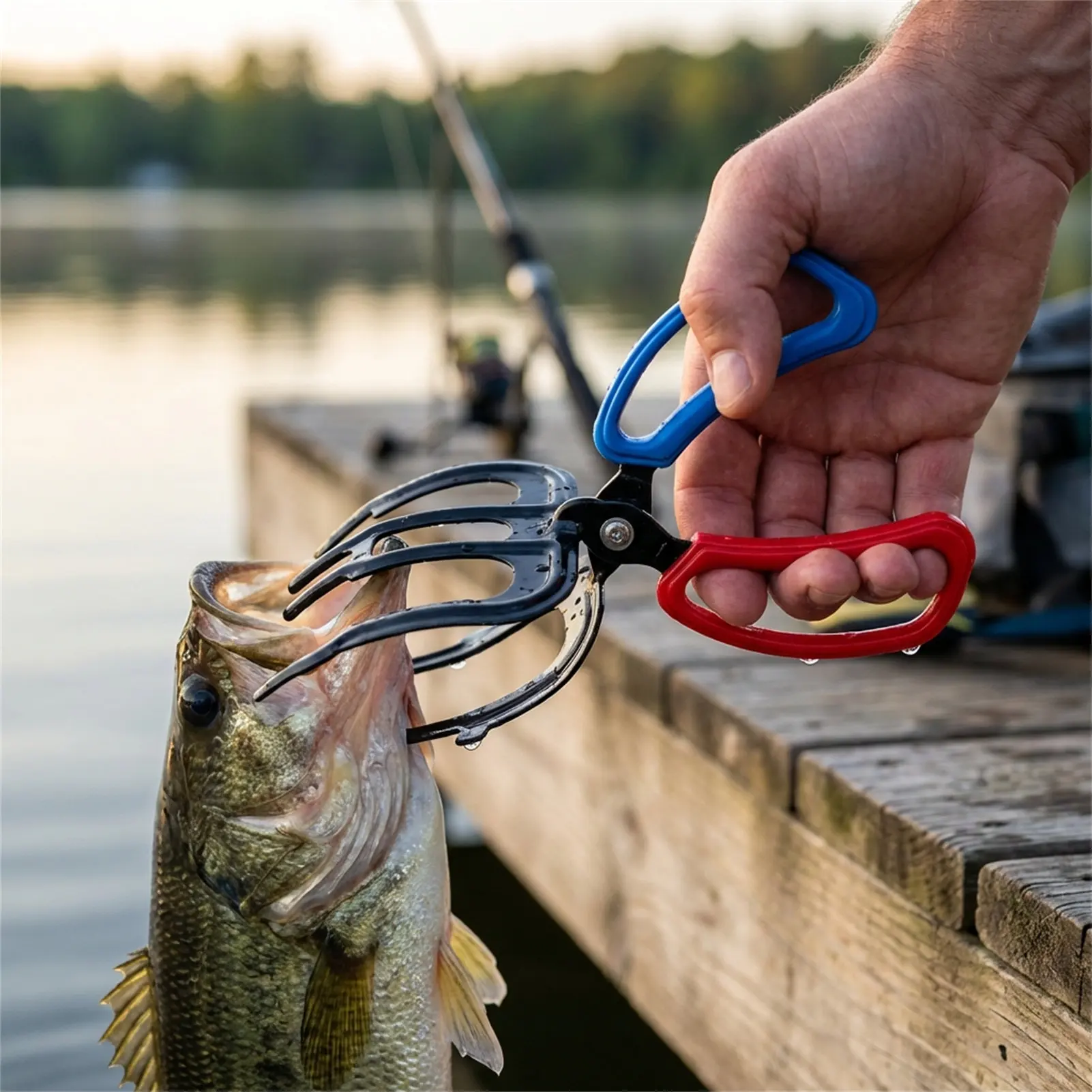 Alicates de pesca antideslizantes metálicos – Pinza resistente mano - imagen 3
