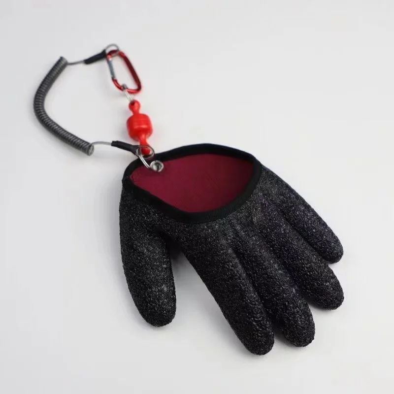 Guantes de pesca antideslizantes para hombre, manoplas de pesca de carpa, anticorte, 1,2 m, accesorios de seguridad para caza de peces - imagen 3