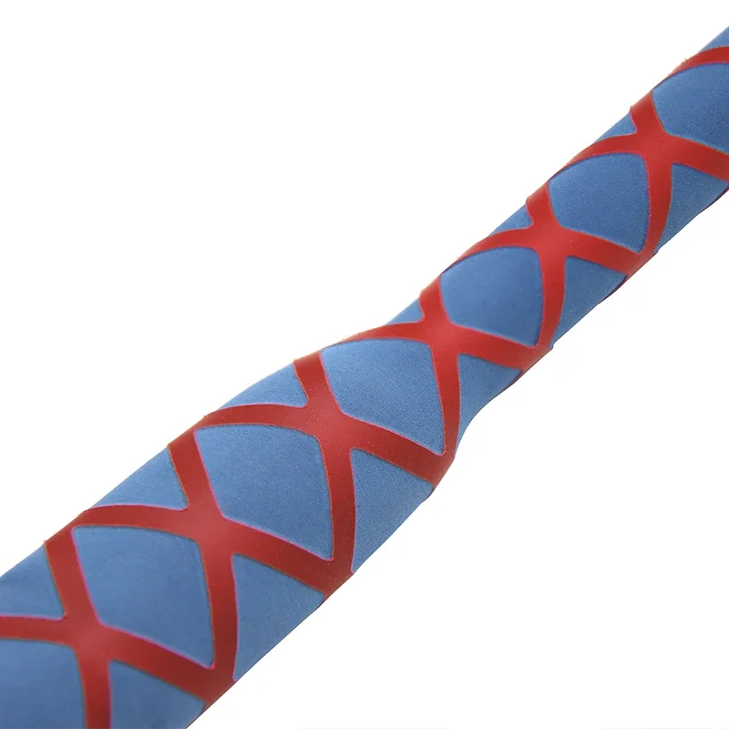 Tubo termorretráctil antideslizante de 1 metro, aislamiento de colores dobles, protección impermeable, envoltura de caña de pescar antideslizante - imagen 3