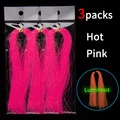 3 bags hot pink