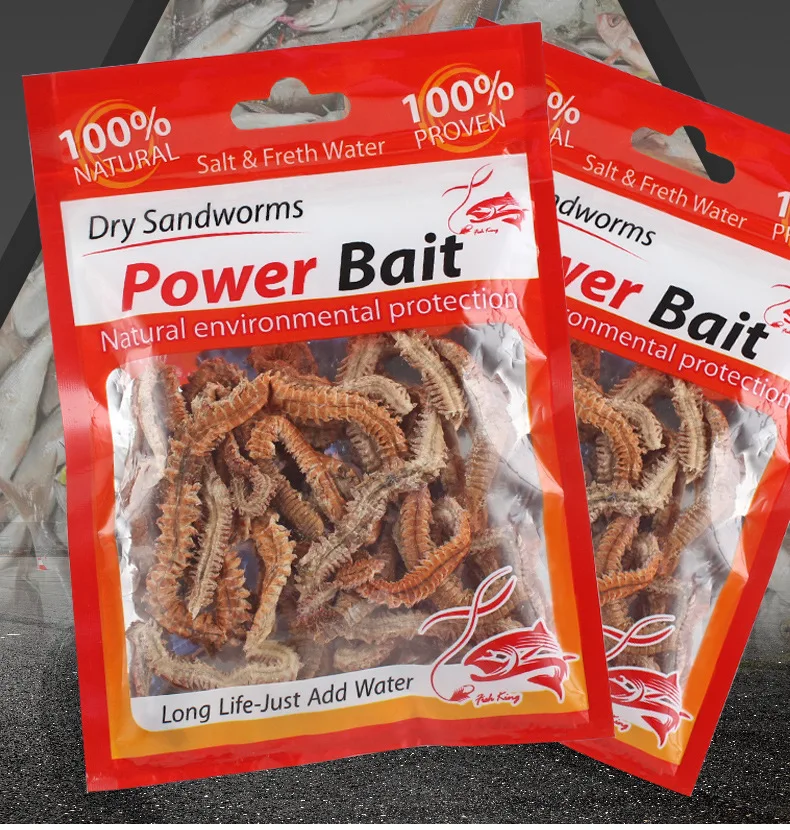 Cebo natural para los entusiastas de la pesca