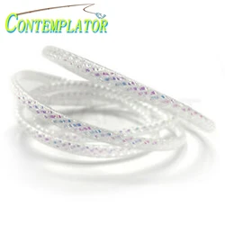 Comtemplator Tubos Mylar nacarados – Atado de moscas de agua salada