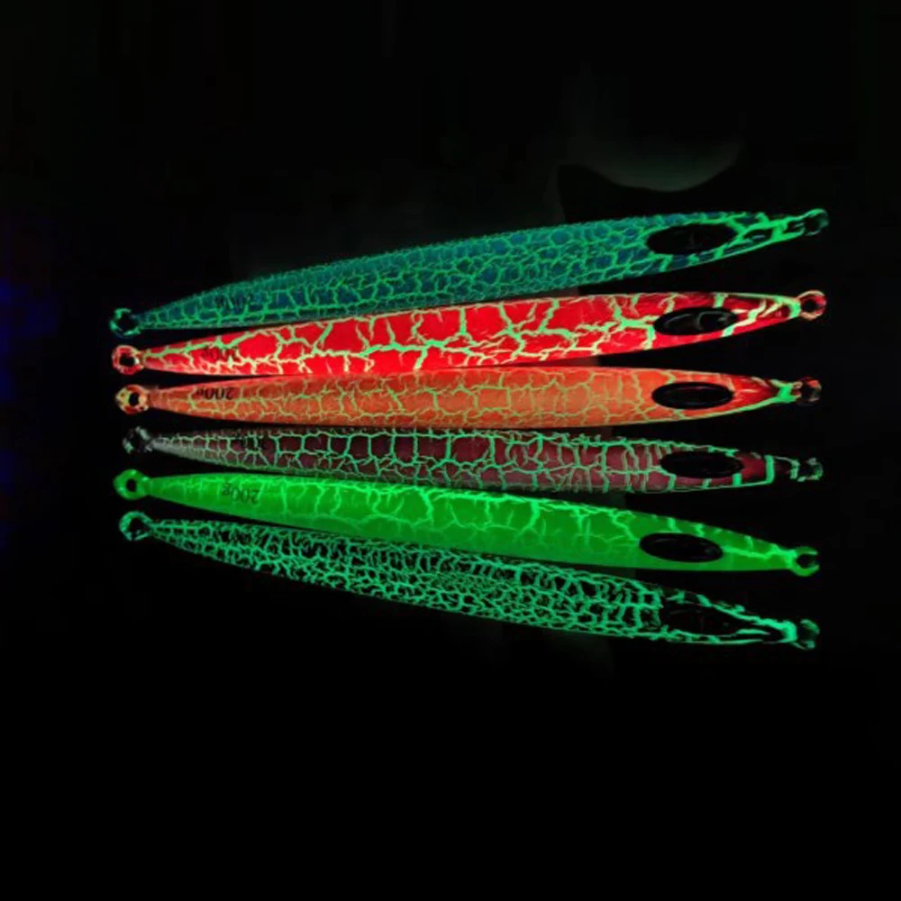 Señuelo jigging metálico brillante JEKEKU – acción lenta para mar - imagen 3