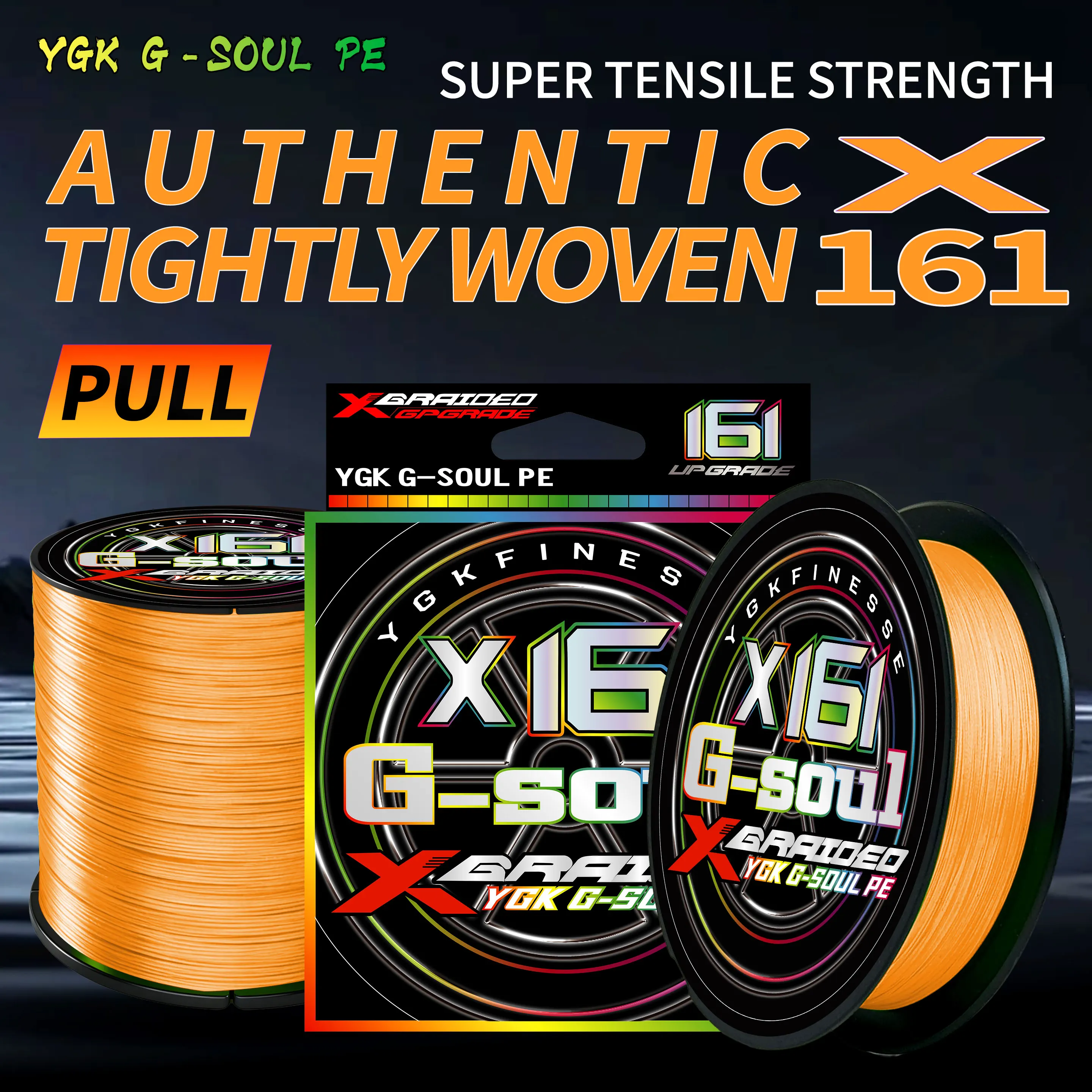 YGK G-Soul X16 – Hilo Trenzado 16+1 Hebras Ultra Resistente - imagen 4