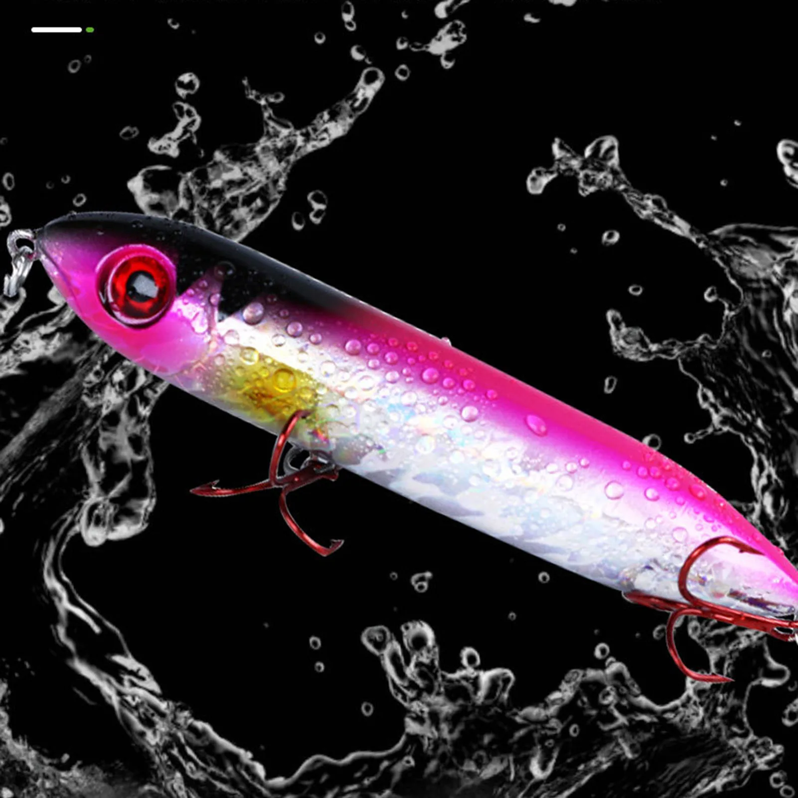 El cebo de pesca duro en aguas superiores es adecuado para pescar al aire libre con agua salada y señuelo de simulación de columpio de agua dulce - imagen 2