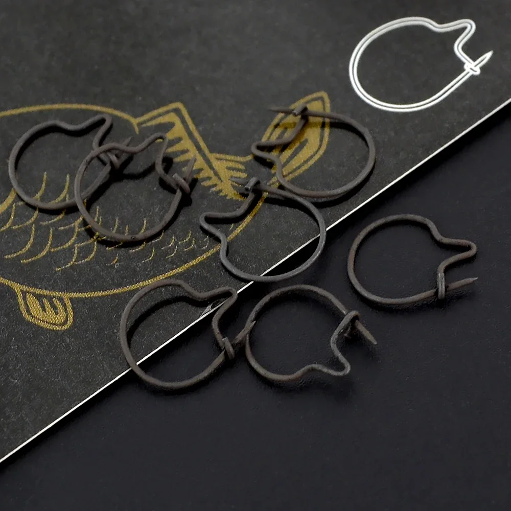 Aparejos de pesca de carpa, Clips de carpa, accesorios de pesca de carpa, 4 tamaños disponibles, AG023, 20 unidades - imagen 3