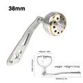Plateado de 38 mm