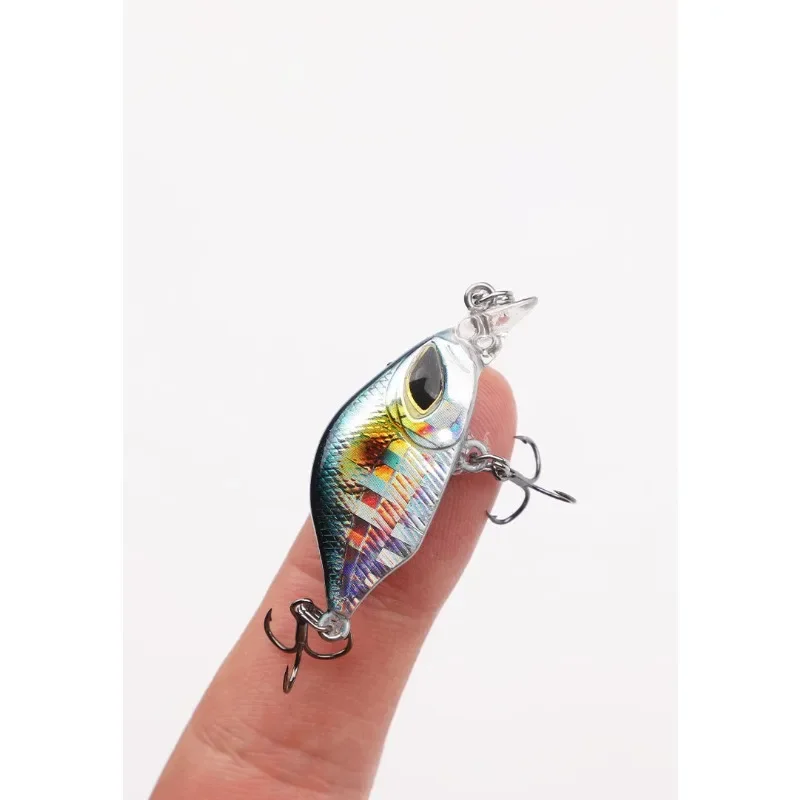 Señuelo de pesca pequeño de diseño, cebo duro para perca, trucha, lubina, señuelo biónico flotante, Jerkbait, 3g, 40mm - imagen 2
