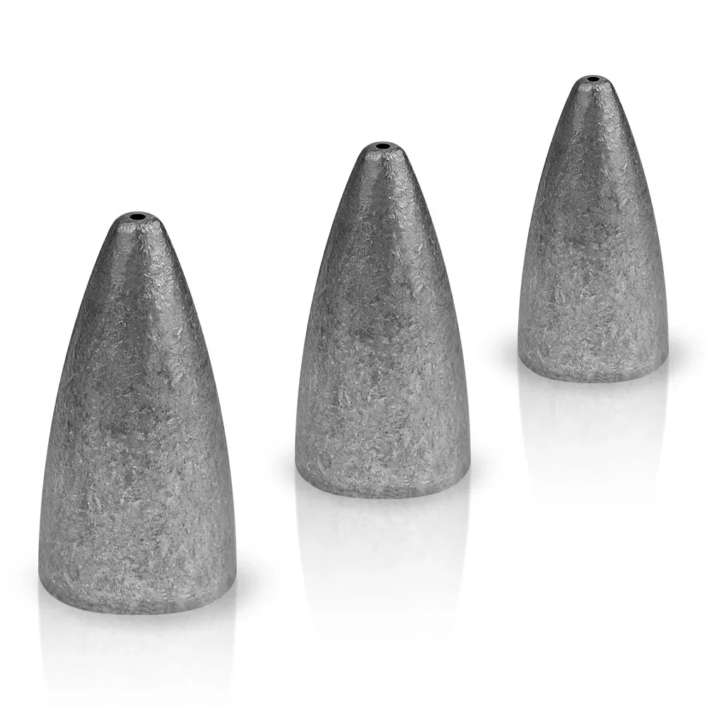 Cabezas de plomo tipo bala para vinilos – Jig head duradero - imagen 3