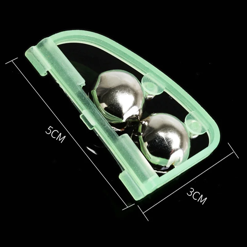 5pcs/Lot Luminous Light Twin Bells Clip On Night Fishing Tools Rod Bite Alarm Portable Fast Pesca Fishing Tackle Accessories - imagen 2