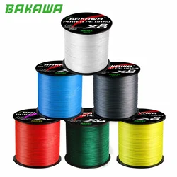 BAKAWA Sedal Trenzado PE 8 Hebradas – Multifilamento japonés