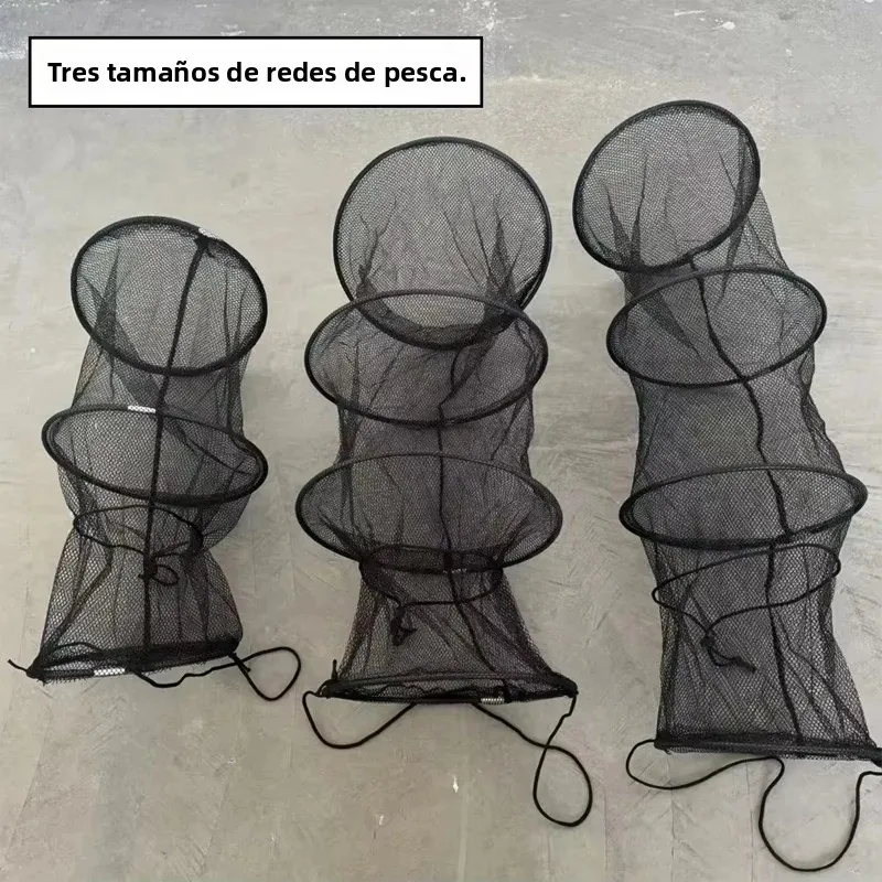Salabardo plegable para kayak con malla de goma y bolsa de transporte - imagen 3