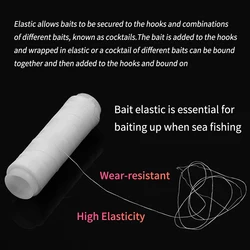 Hilo elástico fluorocarbono 0,1mm-0,3mm – Pesca mar lubina