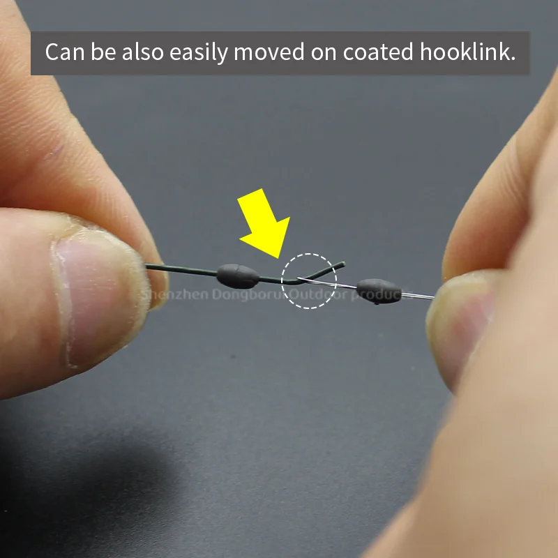 Accesorios de pesca de carpa, tope de línea de tungsteno para aparejo de carpa, aparejo de pelo, cuentas de tope de pesca, aparejo de pelo de carpa, aparejos de cuentas Chod, 1 ud. - imagen 2