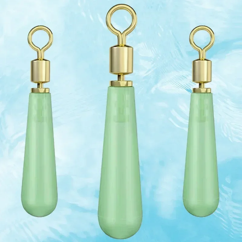 10 unids/set flotador Vertical cabeza de cobre asiento flotante giratorio conector flotador de deriva flotadores de pesca asiento flotadores de pesca Accesorios